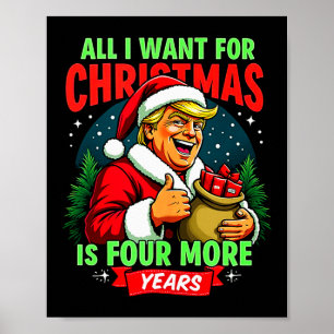 Affiche Tout ce que je veux pour Noël c'est 4 ans de plus