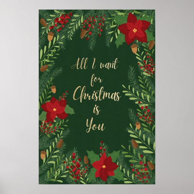 Affiche Tout ce que je veux pour Noël c'est toi (Devant)