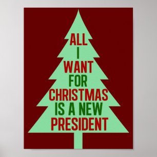 Affiche Tout ce que je veux pour Noël, c'est un nouveau pr