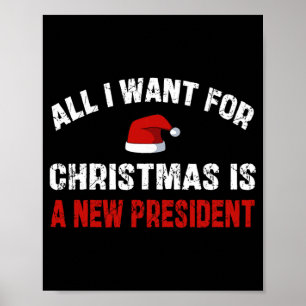Affiche Tout ce que je veux pour Noël, c'est un nouveau pr