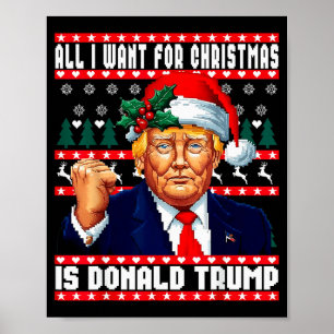 Affiche Tout ce que je veux pour Noël, c'est un pull moche