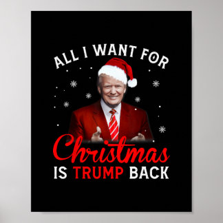 Affiche tout ce que je veux pour noël, c'est un retour de