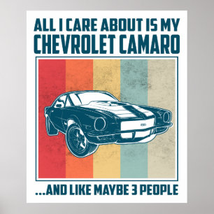 Affiche Tout ce qui compte pour moi est ma Pontiac Gto et