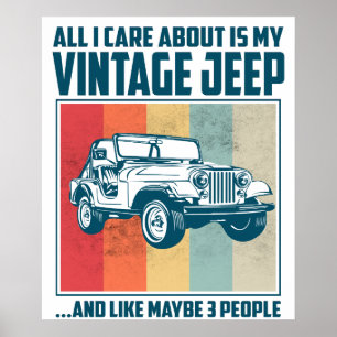Affiche Tout ce qui m'importe c'est ma Pontiac Gto et peut