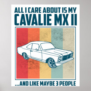 Affiche Tout ce qui m'importe c'est ma Pontiac Gto et peut