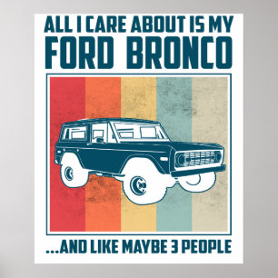 Affiche Tout ce qui m'importe est ma Pontiac Gto et comme