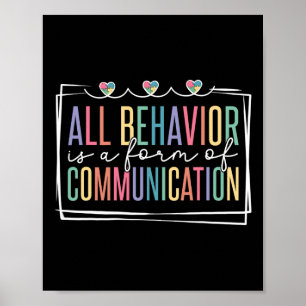 Affiche Tout Comportement Est Une Forme De Communication