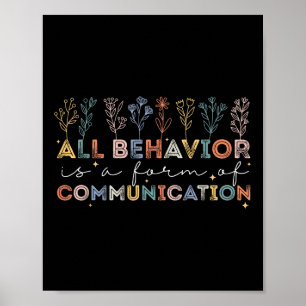 Affiche Tout Comportement Est Une Forme De Communication A