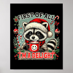 Affiche Tout d'abord, je suis un délice Rac de Noël sarcas