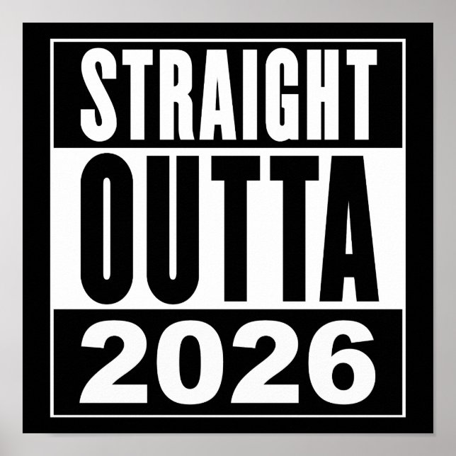 Affiche Tout droit sorti de 2026 (Devant)
