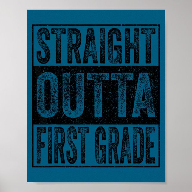 Affiche Tout droit sorti de la classe de première année di (Devant)
