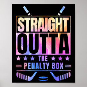 Affiche Tout droit sorti du maillot Tie Dye de la boîte de