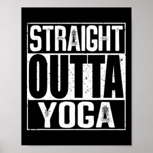 Affiche Tout droit sorti du yoga 