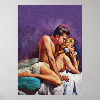 Affiche Tout Est OK Miel Vintage Pâte Couverture