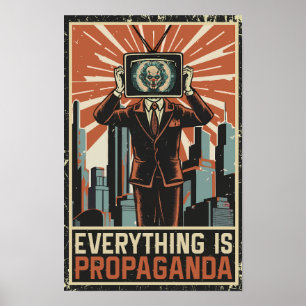 Affiche Tout est Propagande
