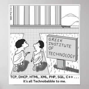 Affiche Tout est Technobabble pour moi