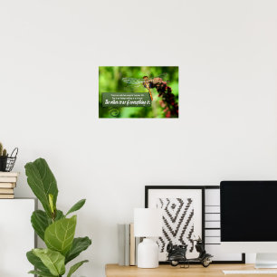 Affiche "Tout est un miracle" Citation Inspirationnelle