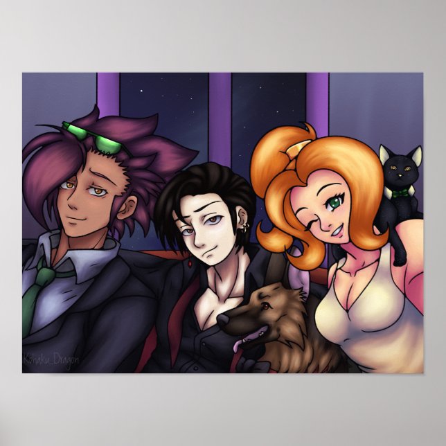 Affiche Tout Habillé (Devant)