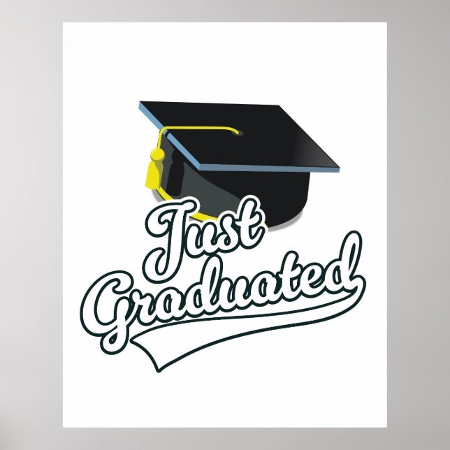 Affiche Tout juste diplômé !  (Devant)