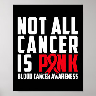 Affiche Tout Le Cancer N'Est Pas Rose. Sensibilisation au