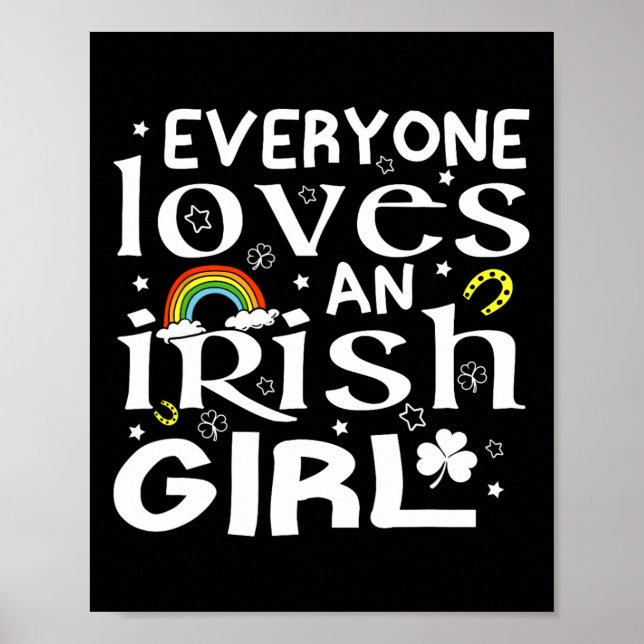 Affiche Tout le monde aime une fille irlandaise St Patrick (Devant)