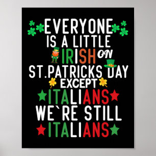 Affiche Tout le monde est un peu irlandais à la Saint-Patr