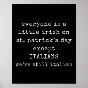 Affiche Tout le monde est un peu irlandais à la St Patrick