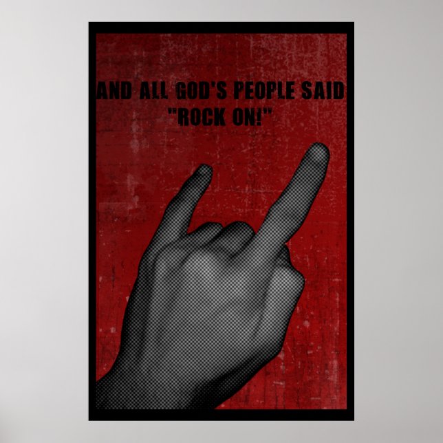 Affiche Tout le Peuple de Dieu Frappé ! (Devant)