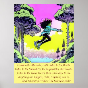 Affiche Tout peut arriver, enfant, tout peut être