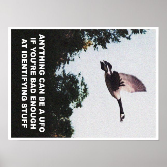 Affiche Tout peut être un OVNI (petit) (Devant)