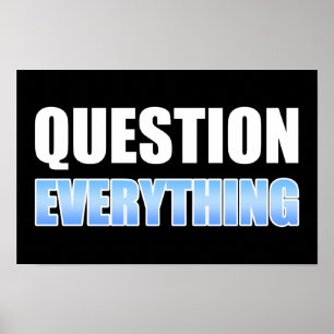 Affiche Tout remettre en question