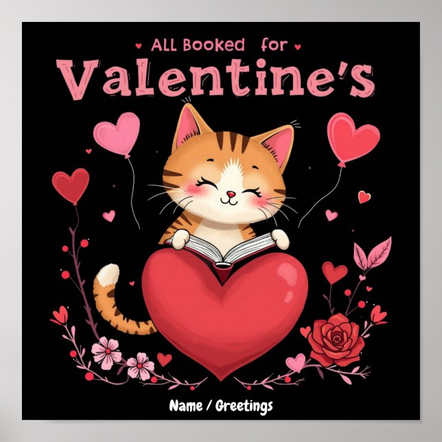 Affiche  Tout réservé pour la Saint-Valentin Un parfait jo (Devant)