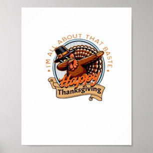 Affiche Tout Sur Ce Baste Bon thanksgiving Classique