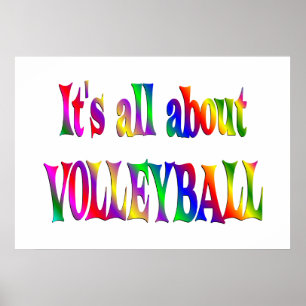 Affiche Tout sur le volleyball