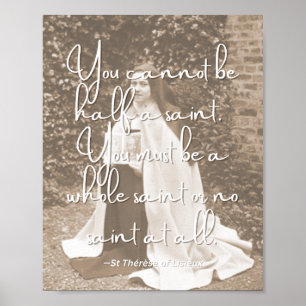 Affiche Tout un Saint Print