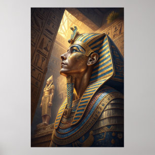 Affiche Toutânkhamon le pharaon d'or du mystère éternel 