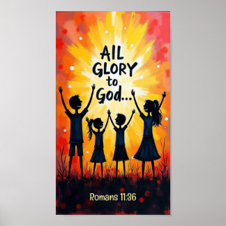 Affiche Toute gloire à Dieu