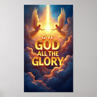 Affiche Toute gloire à Dieu
