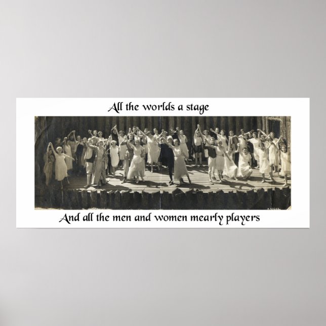 Affiche Toute la scène mondiale (Devant)