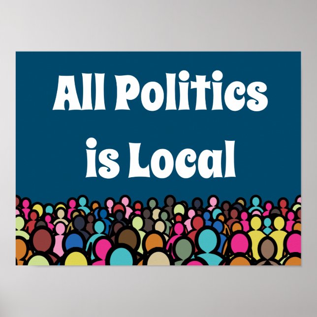 Affiche Toute politique est locale 2024 (Devant)