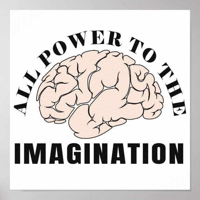 Affiche Toute puissance à l'imagination (Devant)