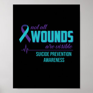 Affiche Toutes les blessures ne sont pas visibles Prévent