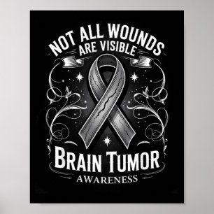 Affiche Toutes les blessures ne sont pas visibles Sensibil