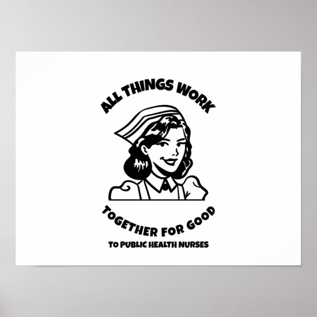 Affiche Toutes les choses fonctionnent ensemble pour le bi (Devant)