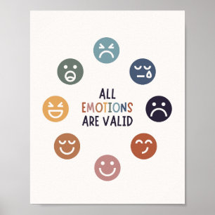 Affiche Toutes les émotions sont valides
