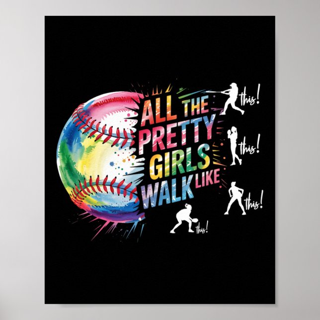 Affiche Toutes les jolies filles marchent comme ça Joueuse (Devant)
