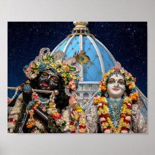 Affiche TOVP/Radha Madhava 8 x 10 Imprimer
