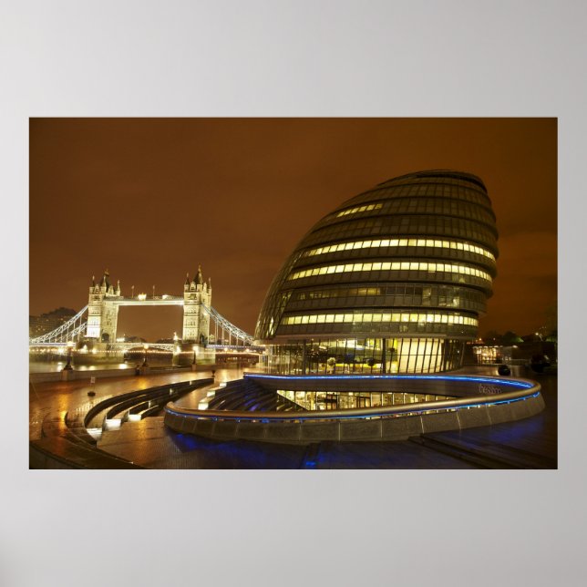 Affiche Tower Bridge et Greater London Authority (Devant)