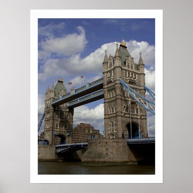 Affiche Tower Bridge Londres (Devant)