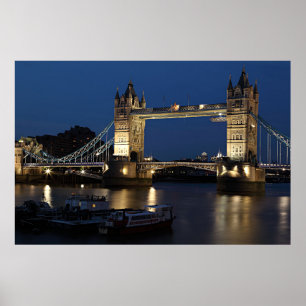 Affiche Tower Bridge, Londres, Angleterre